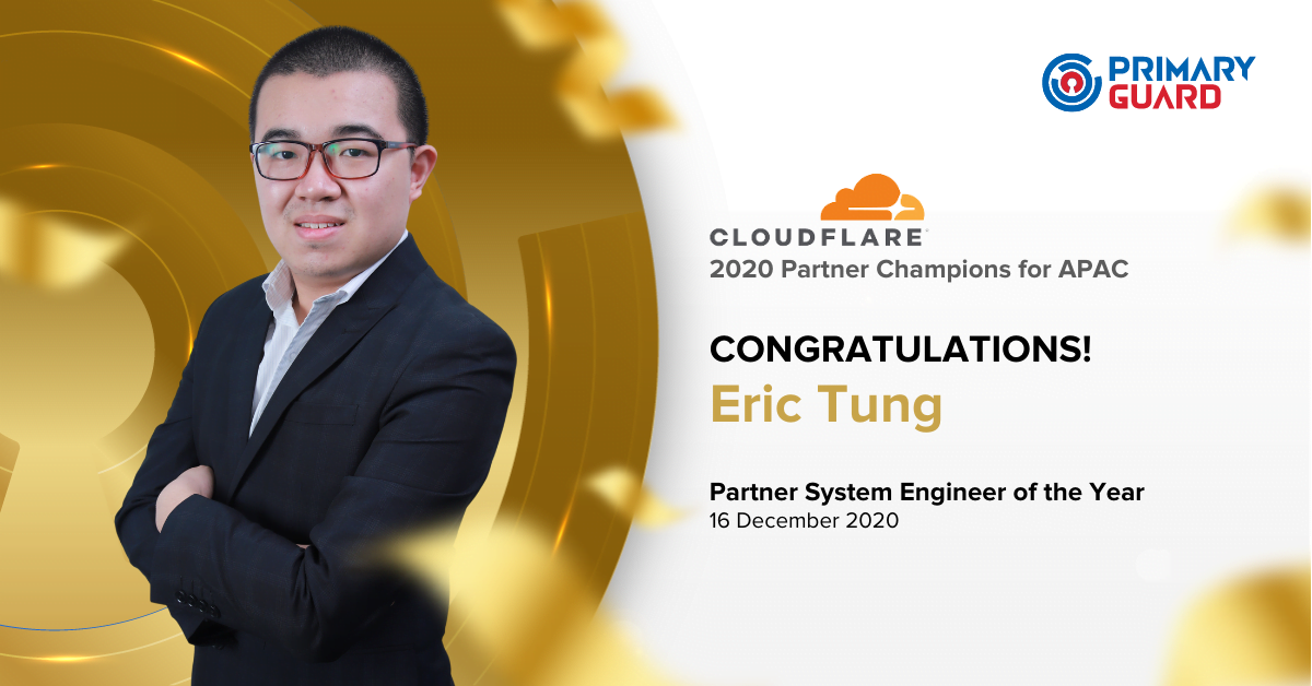 Eric Tung Awarded Partner System Engineer of the Year at the 1st APAC Cloudflare Partner Champions